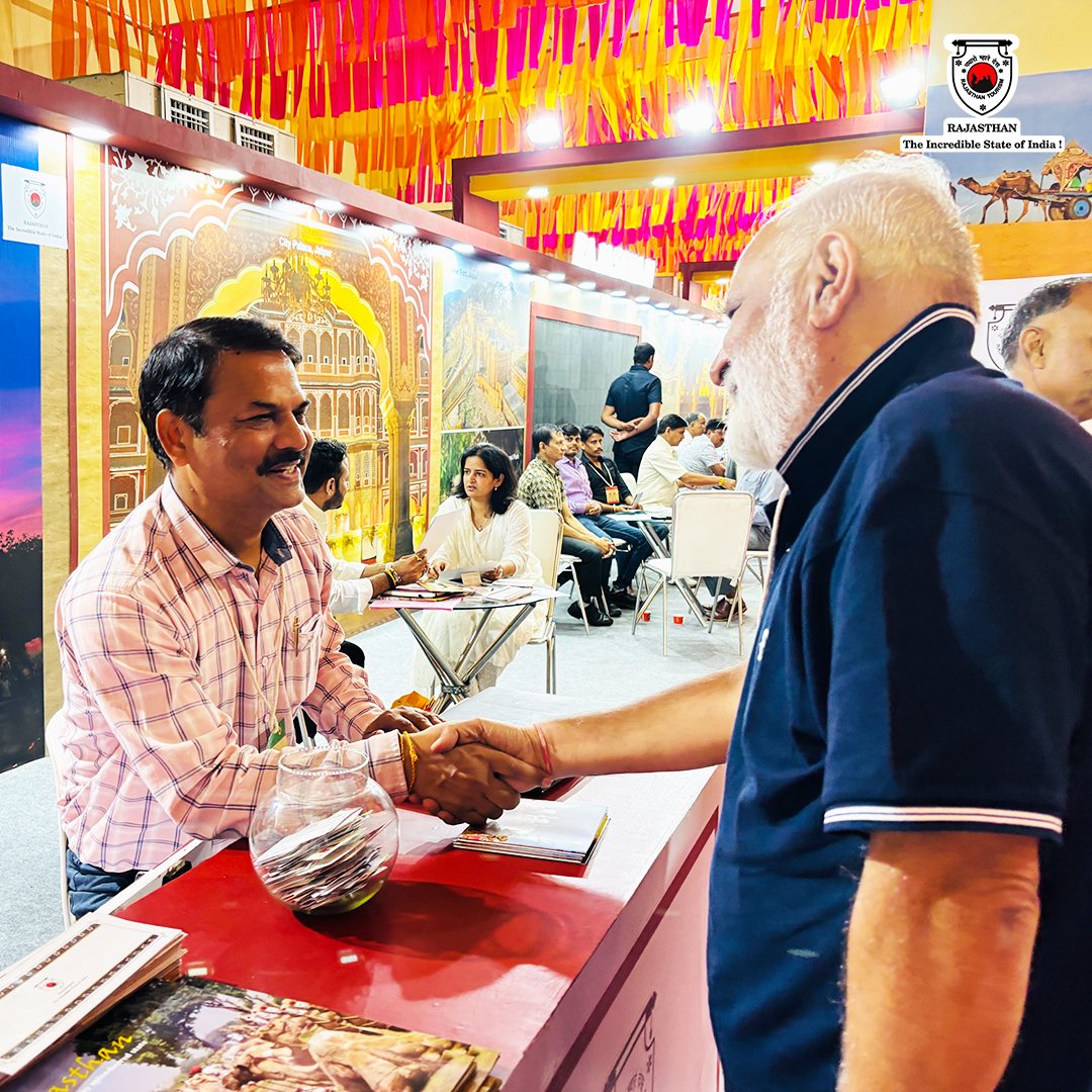 my_rajasthan's tweet photo. #FHTR #RDTM #RajasthanDomesticTravelMart #RajasthanTourism #Rajasthan
(2/3) https://t.co/qnYlC0qzH6