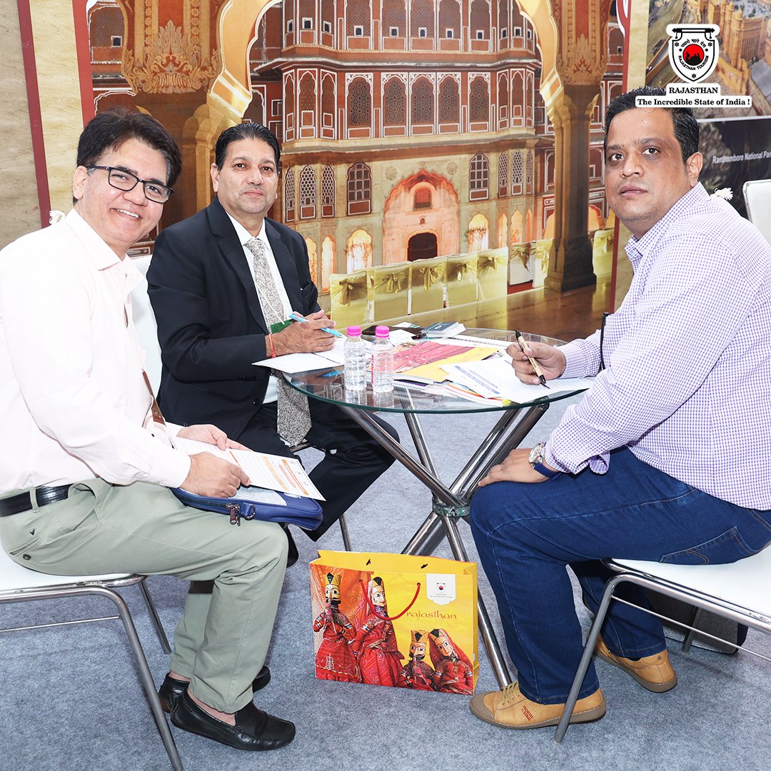 my_rajasthan's tweet photo. #FHTR #RDTM #RajasthanDomesticTravelMart #RajasthanTourism #Rajasthan
(3/3) https://t.co/xnHCxDrOWE