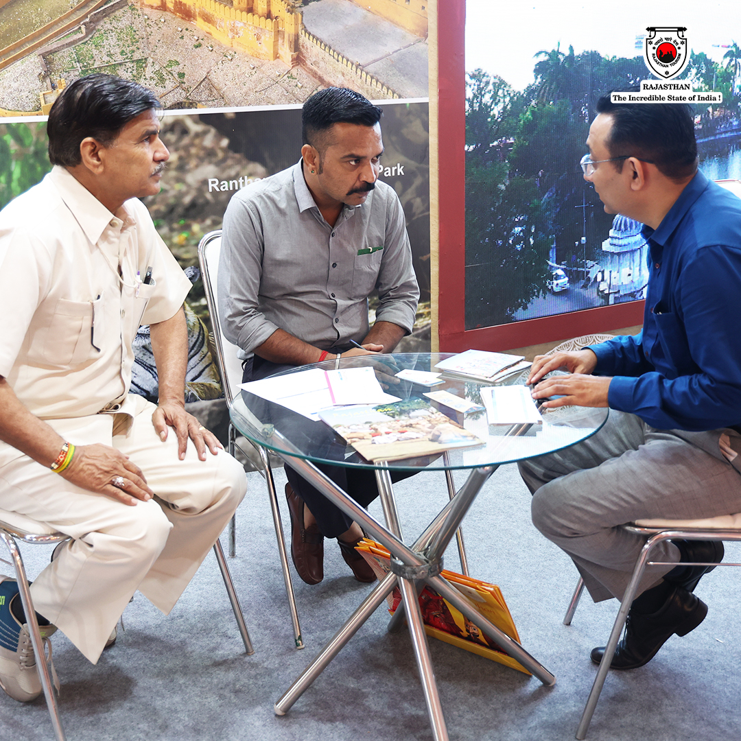 my_rajasthan's tweet photo. #FHTR #RDTM #RajasthanDomesticTravelMart #RajasthanTourism #Rajasthan
(3/3) https://t.co/xnHCxDrOWE