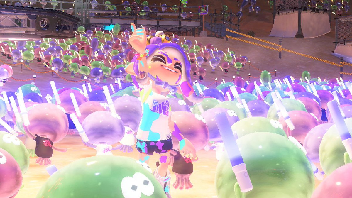 Ganymedeishere's tweet photo. #Splatoon3 
아직 보정 전이긴 한데 그래도 https://t.co/OL6KSA7caj
