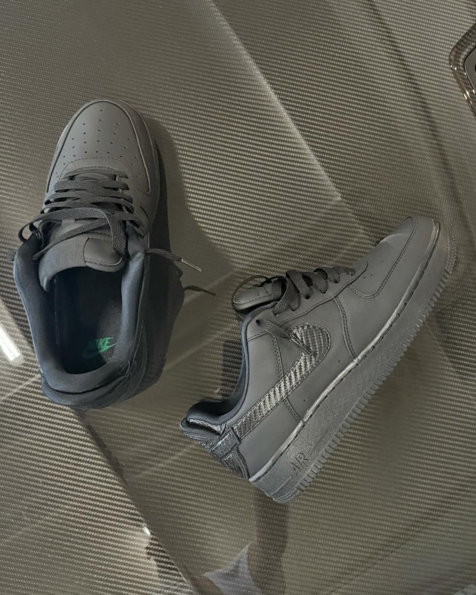 L'Art de L'automobile x Nike Air Force 1 Low "Lightweight" with Carbon Fiber Swoosh 👀