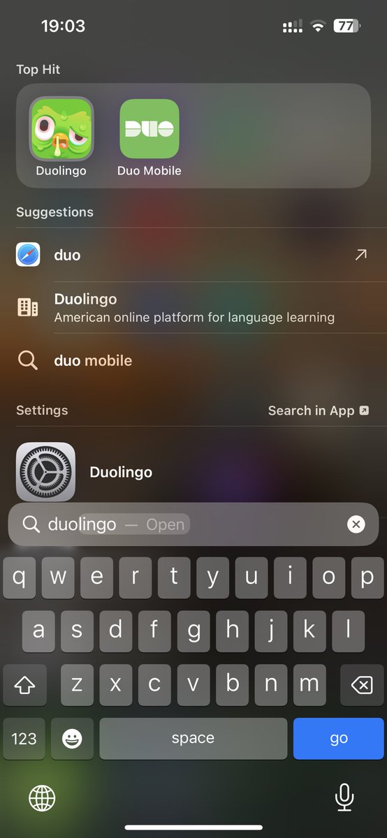Vale perdón duolingo, no hace falta que te pongas así 😂