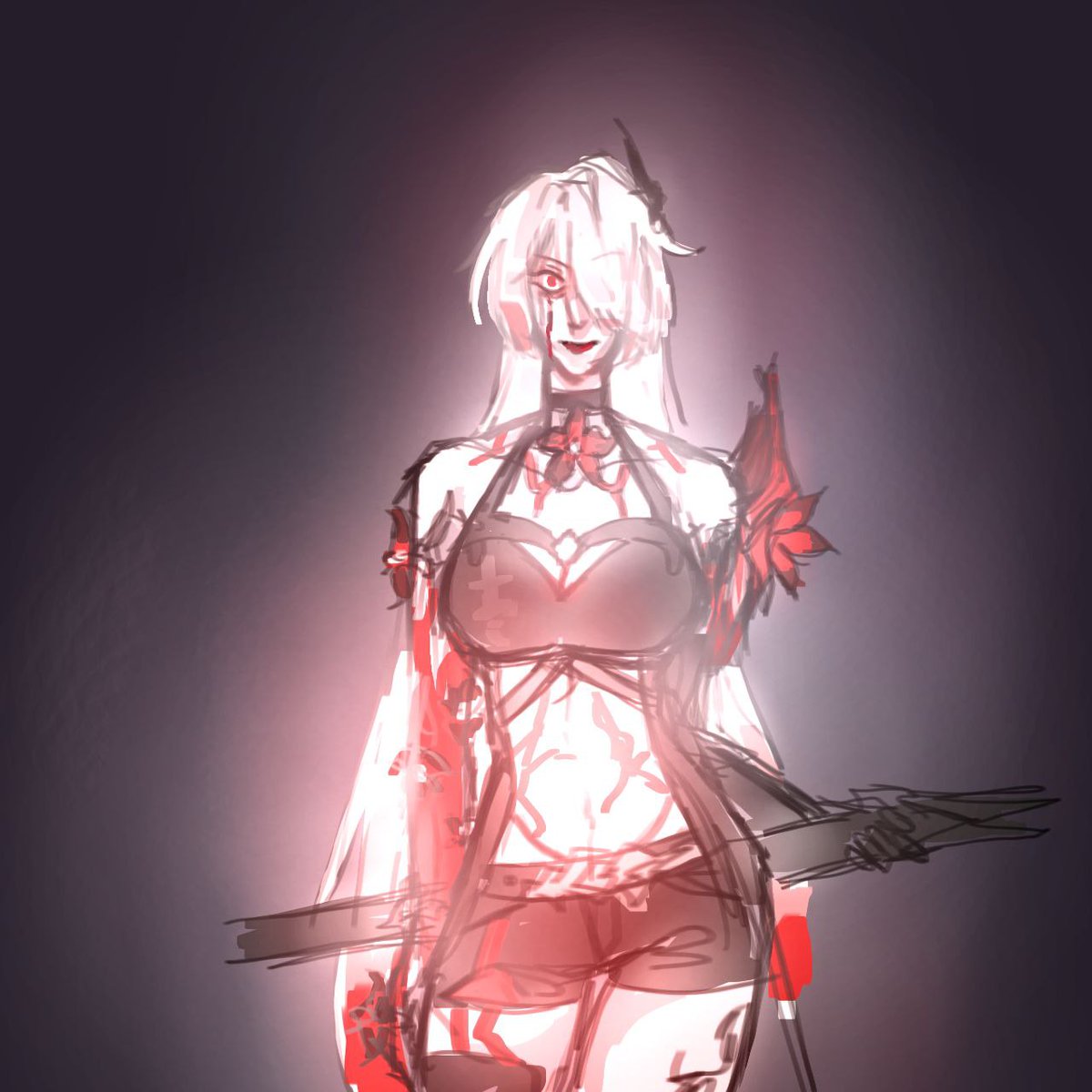 nastiospa's tweet photo. #Acheron #HonkaiStarRrail #hsr https://t.co/iZadH0CllG