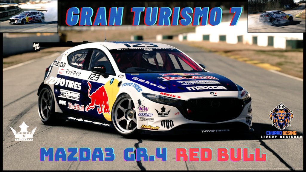 Gran turismo 7, diseños para la comunidad, podéis ver el diseño completo en mi canal de YouTube.
👇👇👇👇👇👇
youtu.be/BrIGD68Ez2g?si…