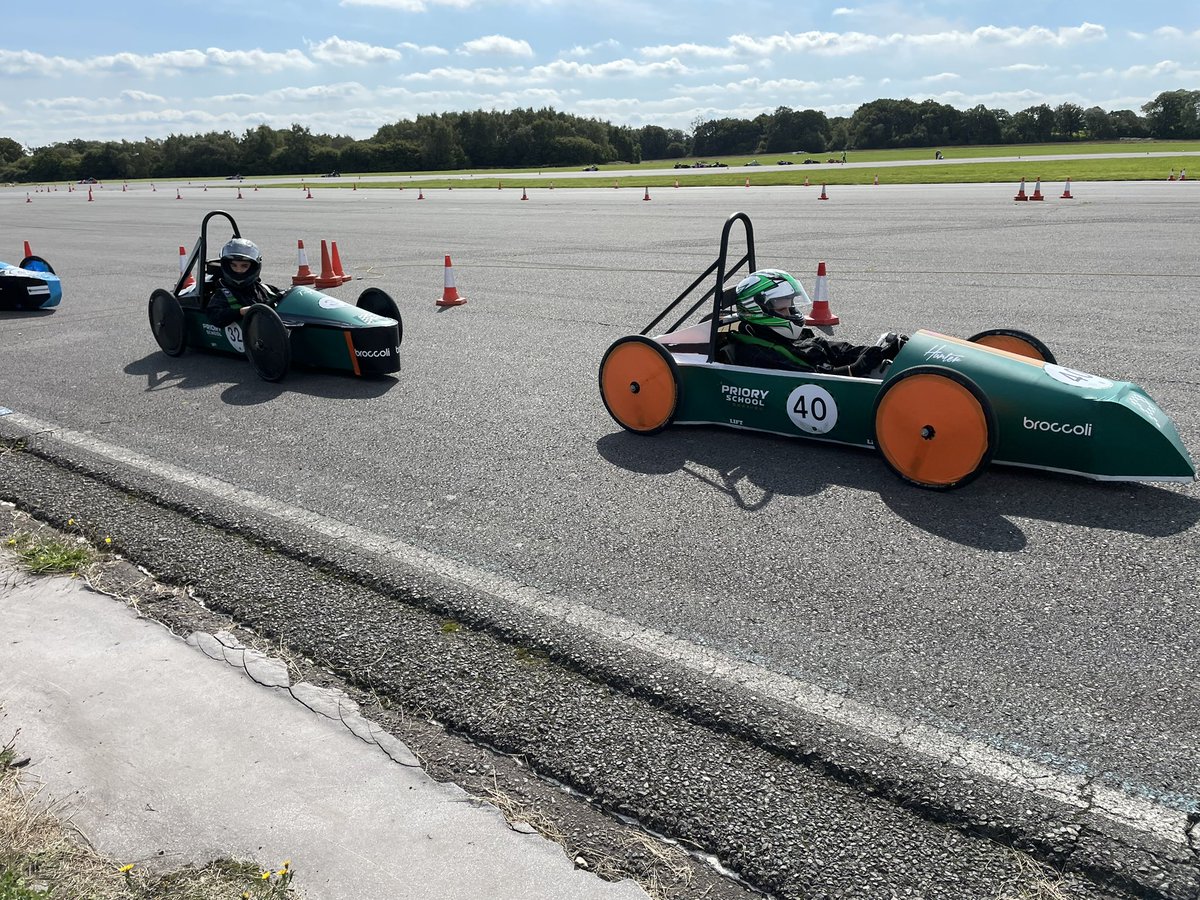 Greenpower race 1 results are in;
Raptor 1st
Hunter 9th
Race 2 is at 3:15pm
Proud of Priory
<a href="/stripe21/">homer elegado</a>