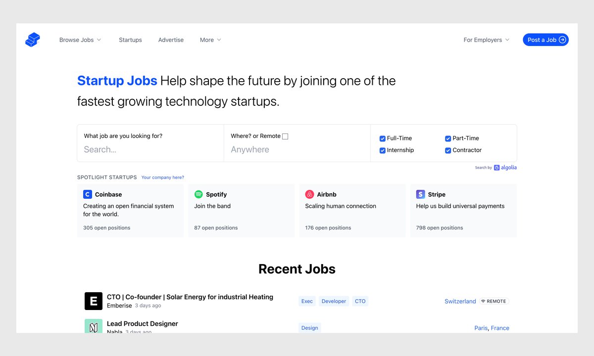 Design roast
@marckohlbrugge @StartupJobs
Before / After https://t.co/cBN7f5kmW0