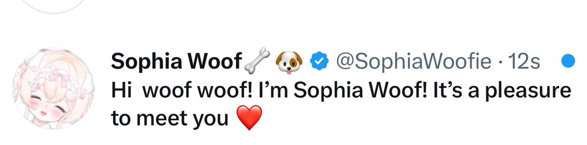 SophiaWoofie's tweet photo. Do you guys really like when i dm you 🥺 https://t.co/L4GijhL1Hh