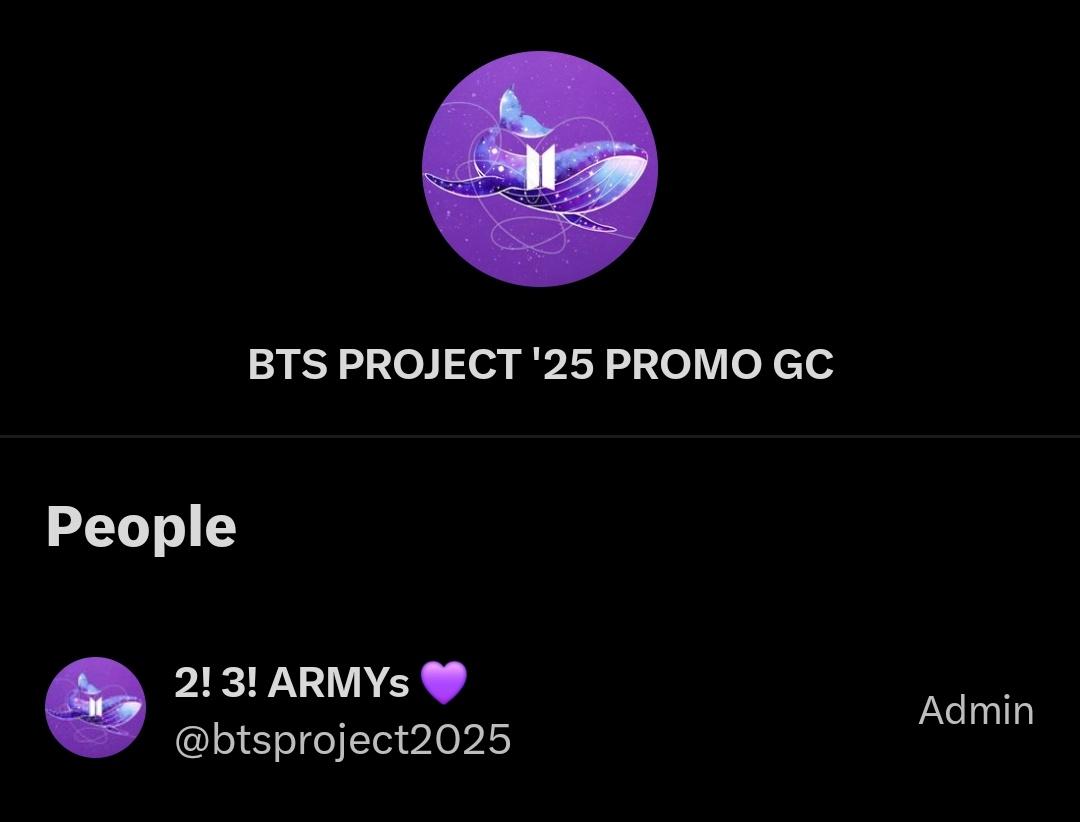 BTSPROJECT2025's tweet photo. Hey ARMYS 👀
We are 2!3! ARMYS!!
Do you want to be a part of our project's promo team and stay updated?
Drop your @ in the replies to join our promo group chat!!💜 https://t.co/psL625n1yf