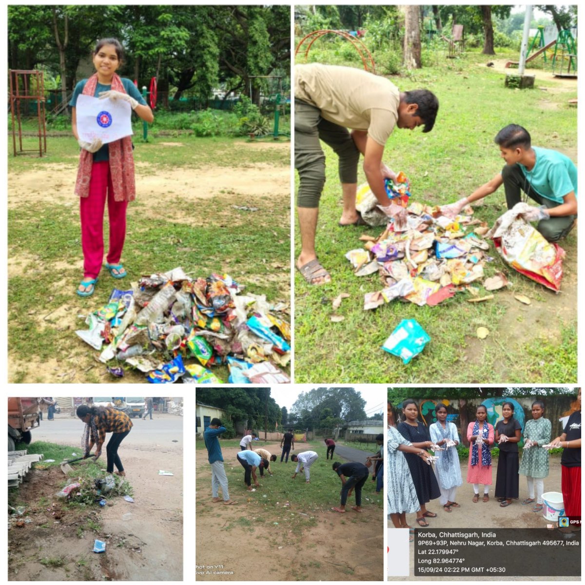 आज दि.15/9/24 को शास इ वि स्नातकोत्तर महाविद्यालय कोरबा के स्वयं सेवकों द्वारा विभिन्न स्थानों की साफ सफाई कर प्लास्टिक एकत्र किया गया #प्लास्टिकमुक्तभारत #nss <a href="/_NSSIndia/">NSS India</a> <a href="/NSSRDBhopal/">NSS Regional Dte. MP & CG</a> <a href="/NSSRDChandigarh/">NSS RD Chandigarh</a> <a href="/Rajkumarnss/">राजकुमार वर्मा Rajkumar verma</a> <a href="/ianuragthakur/">Anurag Thakur</a> <a href="/NeetaBajpai5/">Neeta Bajpai</a> <a href="/manojsinha812/">Manoj Sinha</a> <a href="/nssabvuCG/">NSS Atal Bihari Vajpayee Vishvavidhyalaya</a> <a href="/YKTiwari68/">Y. K. Tiwari</a>