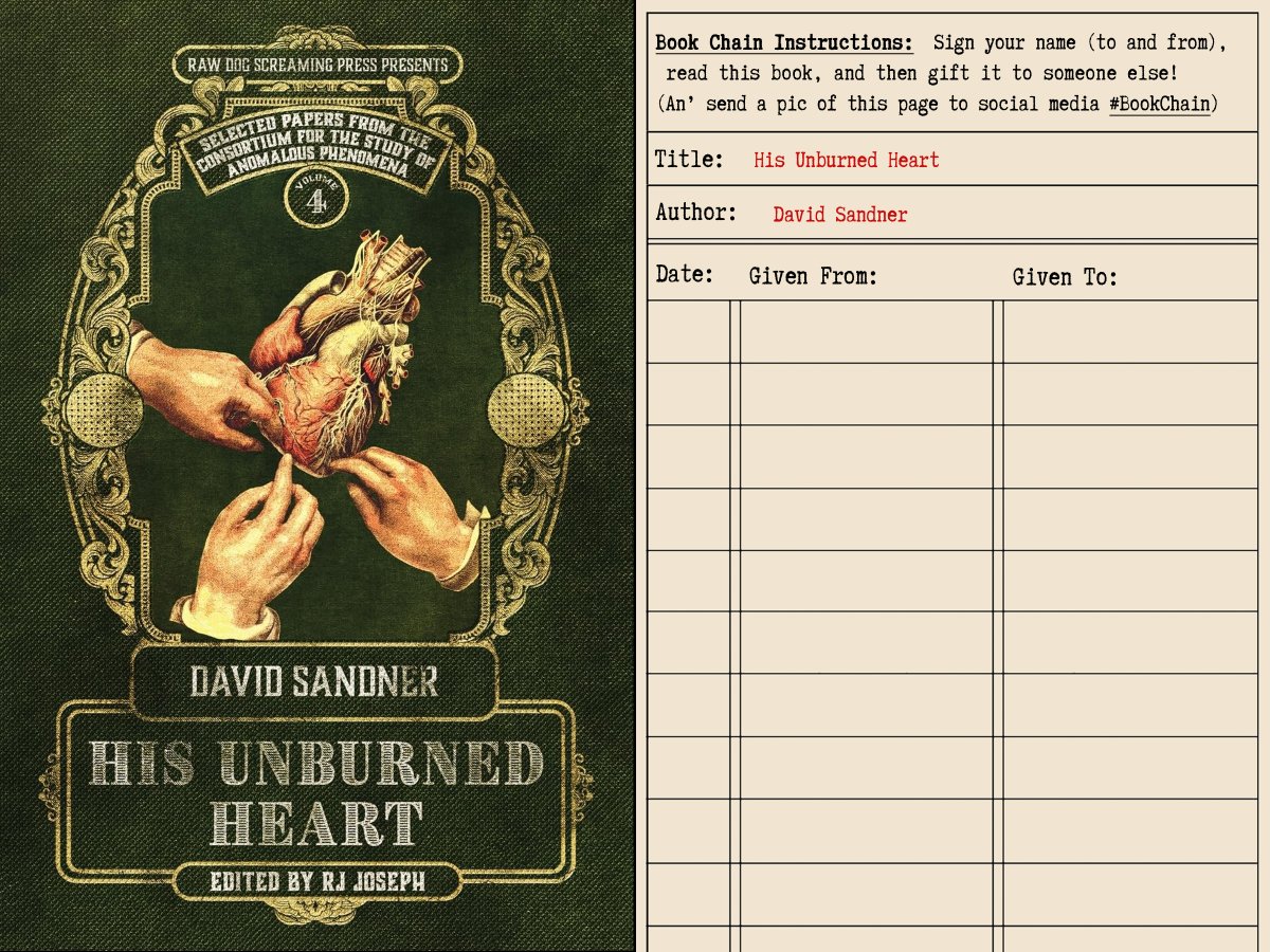 ericjguignard's tweet image. Highlighting #BookChain 9!

HIS UNBURNED HEART (@RDSPress by David Sandner:

Tracked as ericjguignard.blogspot.com/2024/09/book-c…

Where to next? Only chance and the last reader involved may determine! #BookChainChallenge