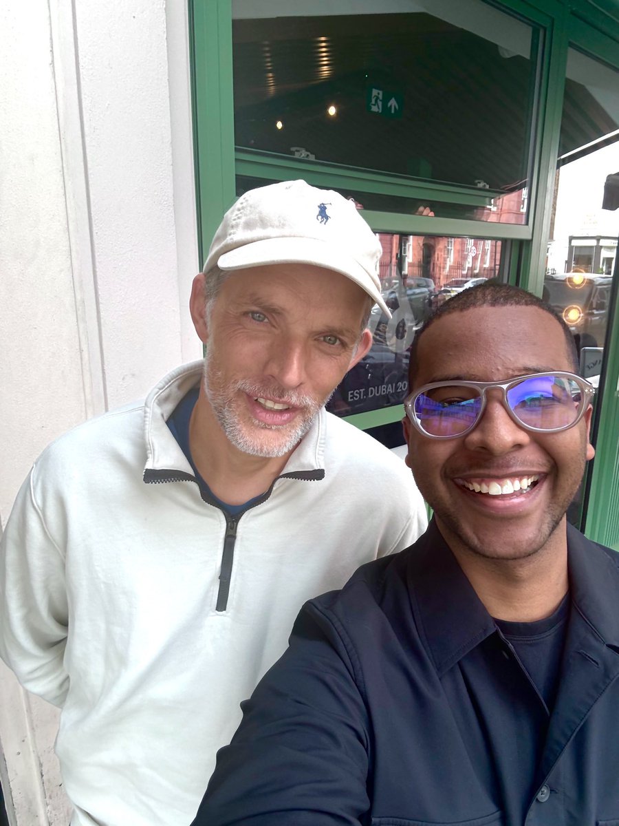 Thomas Tuchel in London 💙