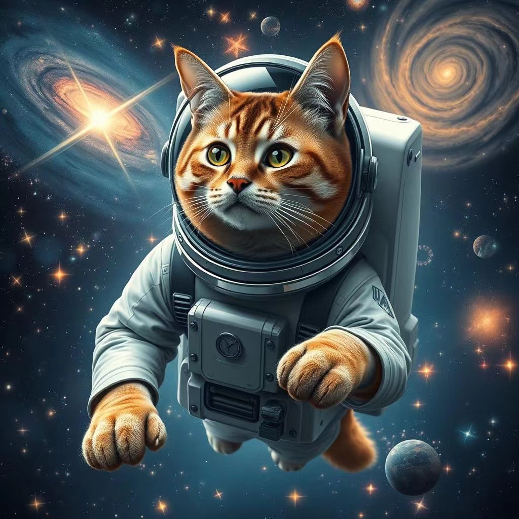 cateth_space's tweet photo. #Space_CatETH  First cat to follow Elon Musk to the Moon. https://t.co/6LDlOhZlyj