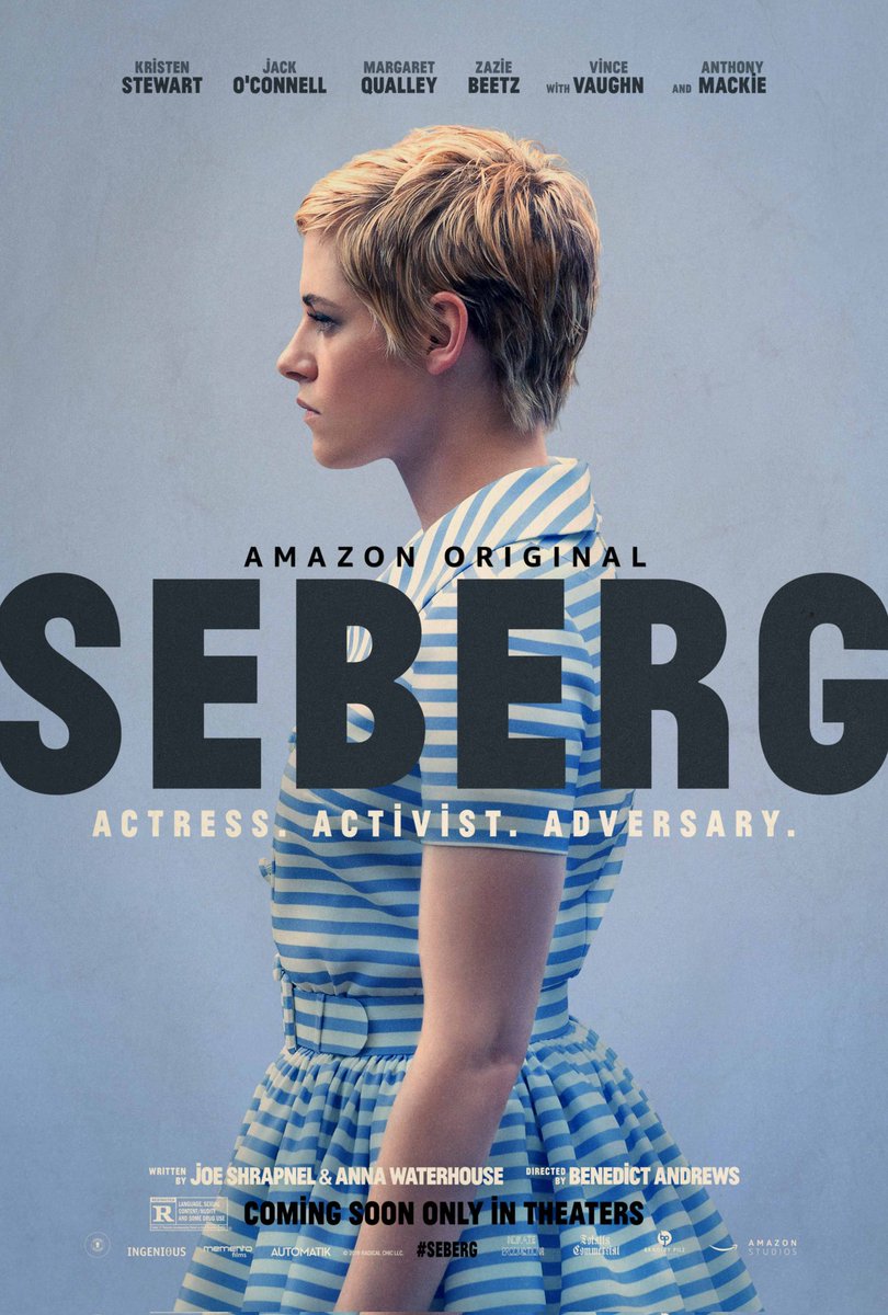 AlyGlam's tweet photo. #Seberg #VigilandoAJeanSeberg #Pelicula #EstadosUnidos #Drama #Biopic #BasadaEnHechosReales #MuyBuena https://t.co/iq7VdW9DCd
