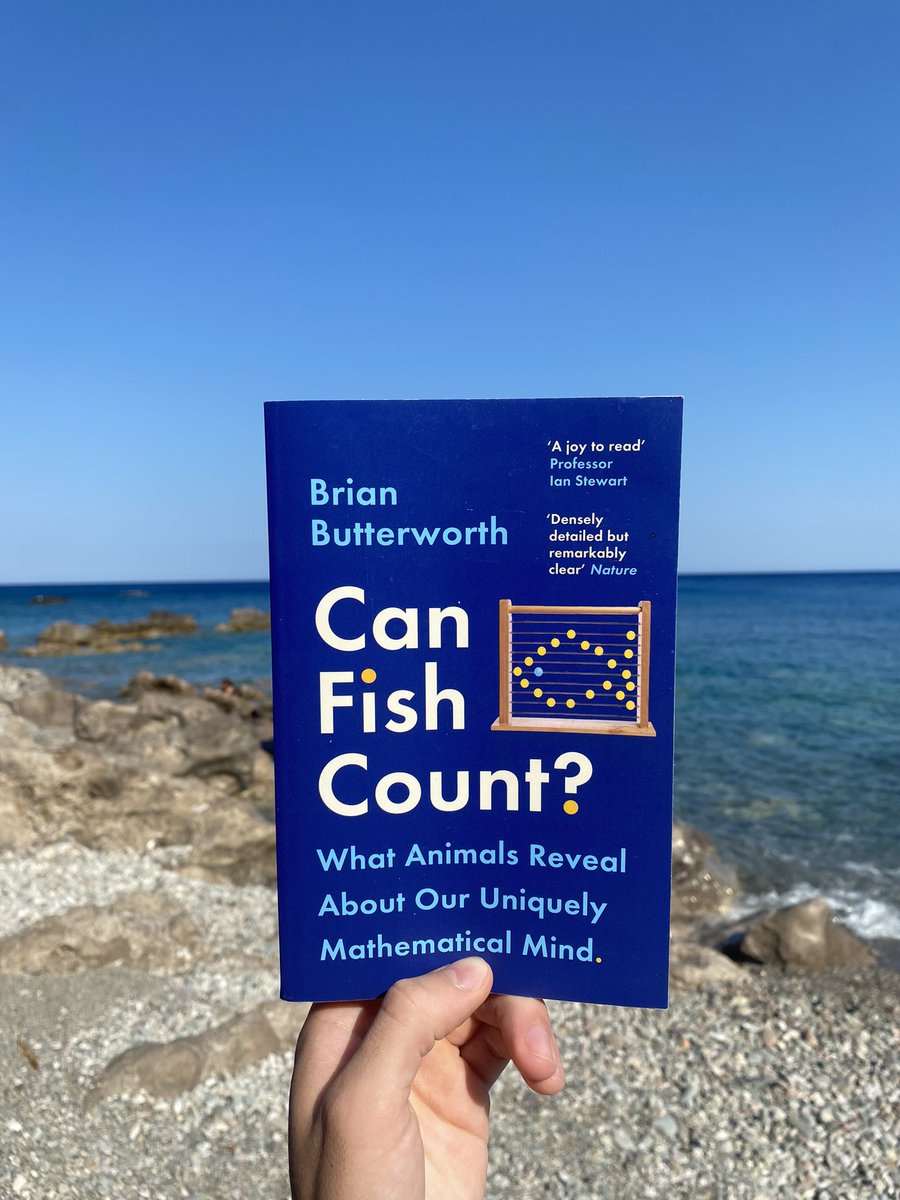 Josh Chillington Marine Biology (@marinebiojoshua) on Twitter photo I am currently enjoying reading ‘Can fish Count?’ by <a href="/b_butterworth/">Brian Butterworth</a> and highly recommended it!
It is also cool to see <a href="/Christian_Agri/">Christian Agrillo</a> ‘s work being talked about. His work originally got me interested in the topic and I would assume also inspired the title of the book! I am currently enjoying reading ‘Can fish Count?’ by <a href="/b_butterworth/">Brian Butterworth</a> and highly recommended it!
It is also cool to see <a href="/Christian_Agri/">Christian Agrillo</a> ‘s work being talked about. His work originally got me interested in the topic and I would assume also inspired the title of the book!