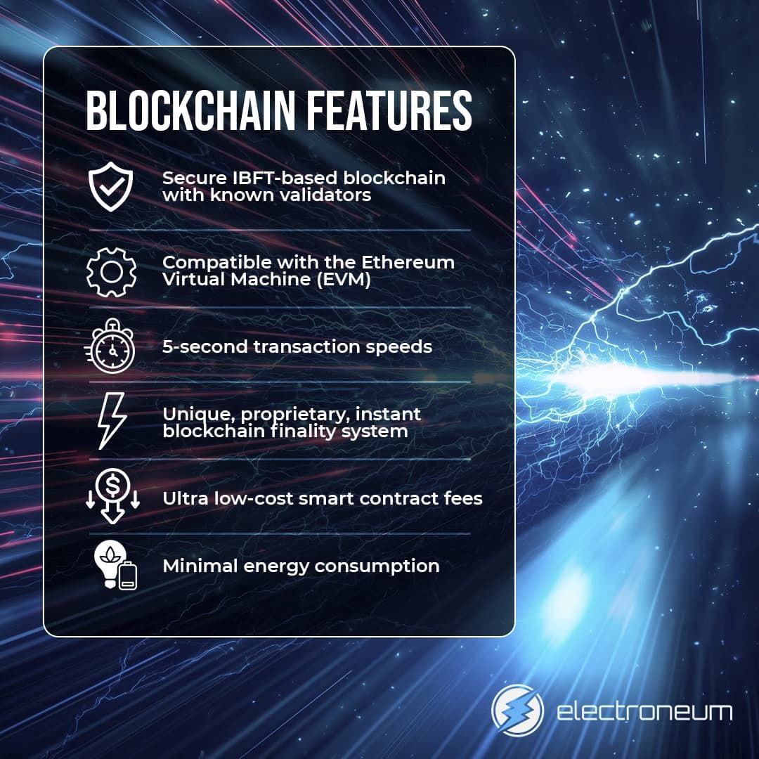 kimcookalts's tweet image. ETN (electoneum) is now a Layer-1 EVM-compatible blockchain with 5 second single block finality making transactions near instant.

A Cryptocurrency with huge, genuine usage via our real-world ecosystem.
Ultra low-cost smart contract fees.
Get building on this chain. It&apos;s the…