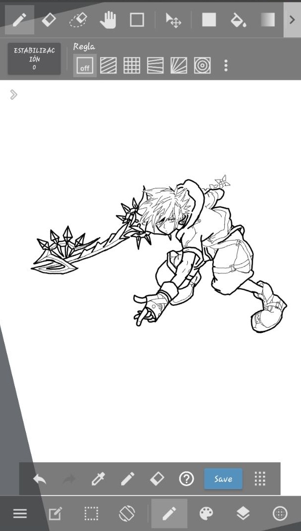 Kooooooiiiiii's tweet photo. Y el resultado final 

#KingdomHearts #fanart https://t.co/hOOAVwvAUW