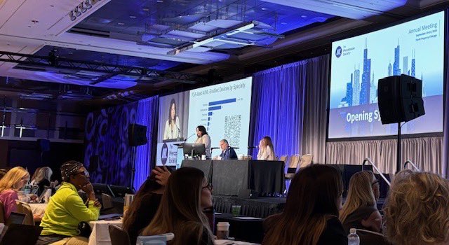 Melissa Wong (@melissawongmd) on Twitter photo Headed in to opening session of the #menopausemeeting admittedly a little uncertain (as an MFM interloper). But the attendees at #menopausesocietymtg were wonderful and asked fun, provocative questions about #AI in medicine. Had an absolute blast! Thank you <a href="/MenopauseOrg/">The Menopause Society</a> ! Headed in to opening session of the #menopausemeeting admittedly a little uncertain (as an MFM interloper). But the attendees at #menopausesocietymtg were wonderful and asked fun, provocative questions about #AI in medicine. Had an absolute blast! Thank you <a href="/MenopauseOrg/">The Menopause Society</a> !