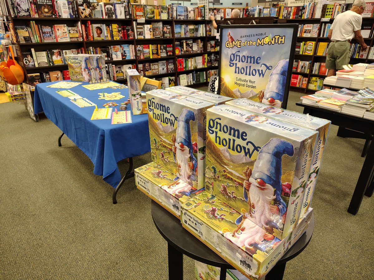 drewstees's tweet image. 🎲 Stop by Barnes &amp;amp; Noble in Lancaster for a demo of the game of the month -- Gnome Hollow! 🎲 Running today from 1-4pm. A fun family-level, tile-laying strategy game from The Op Games. Come see what the buzz is about! 👍

#boardgames
@TheOpGames
@DexEnvoy