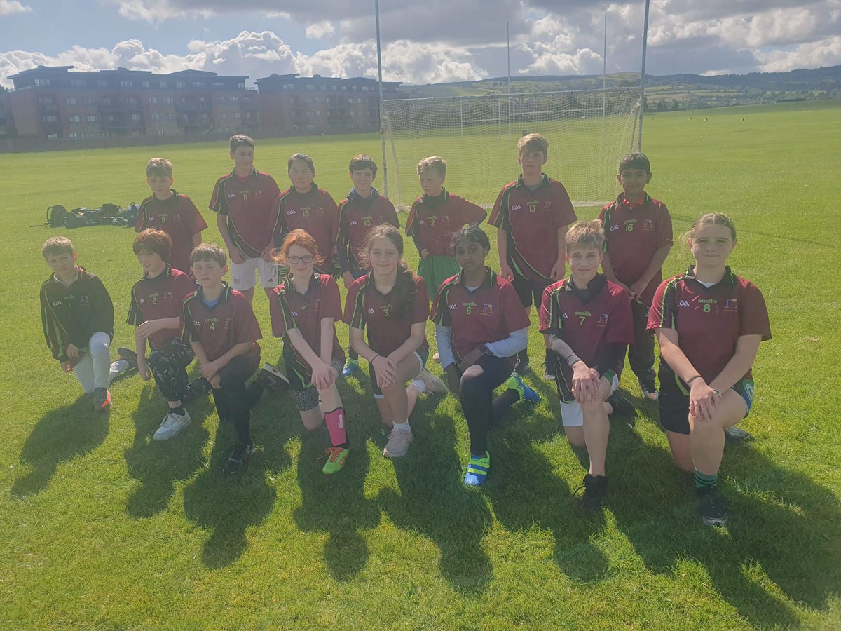 This week, we had our first match against Solas Chríost, Belgard. It was played at St.Marks GAA. Although we narrowly lost!  A big well done to all the players, you did our school proud 🤗 We look forward to our next match  #GAA