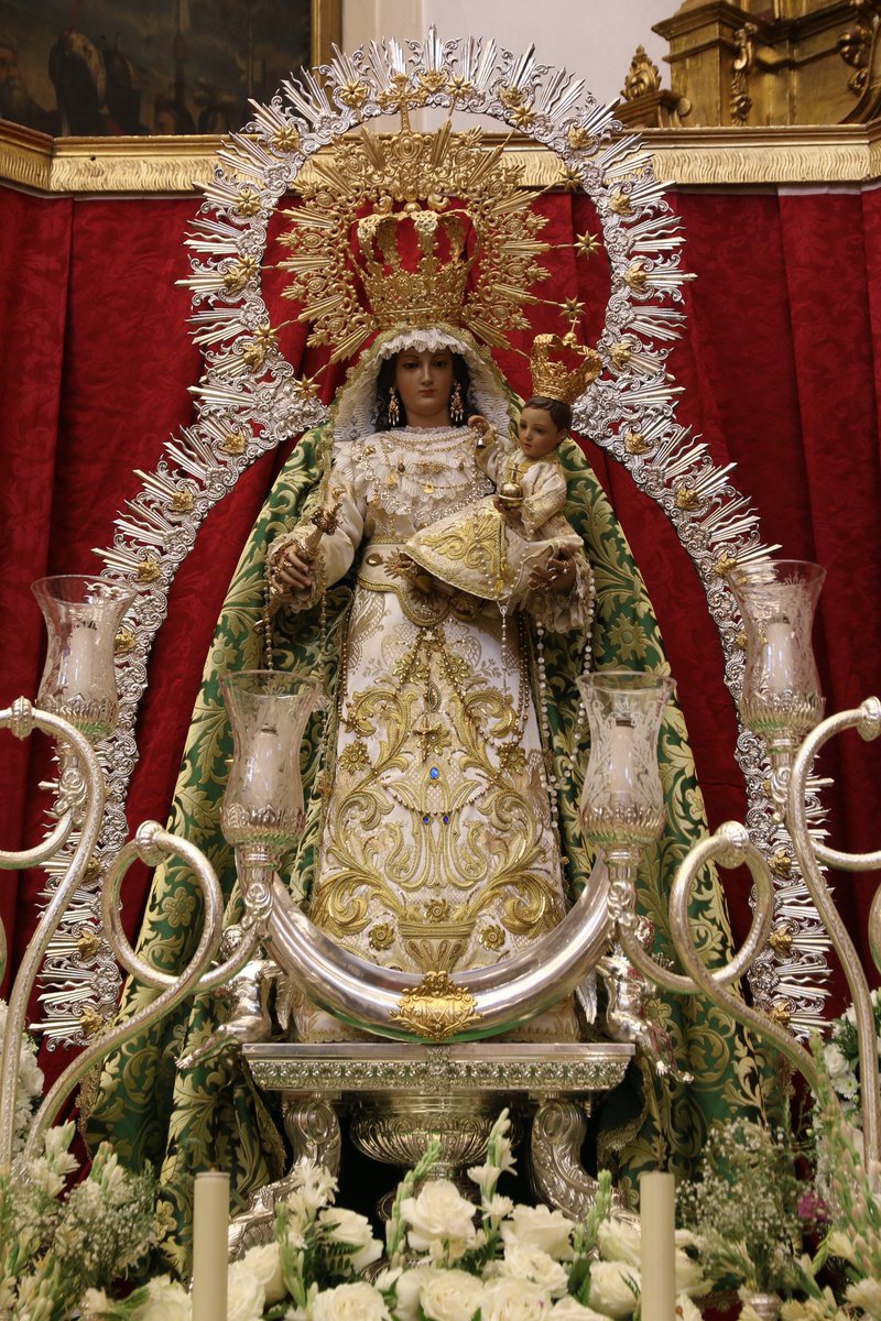 HdadBelen's tweet photo. 𝗖𝗨𝗟𝗧𝗢𝗦 || Nuestra Señora de Belén ya luce exaltada en un Altar Efímero levantado en Su Honor y Gloria para la celebración del Septenario que comienza en la tarde de hoy con la Solemne Función Principal de Regla en la Parroquia de San Francisco Solano.

#BelénLuzdeFe24 https://t.co/WPhToVCoBG