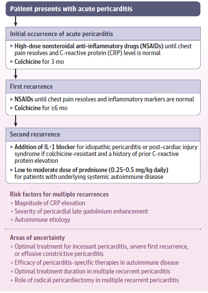 cardioteca's tweet photo. 🆕 Pericarditis: Diagnóstico, estratificación del riesgo y tratamiento.

📕 JAMA
📁  https://t.co/Rpj30dtN4R https://t.co/d4t0NIpJOy