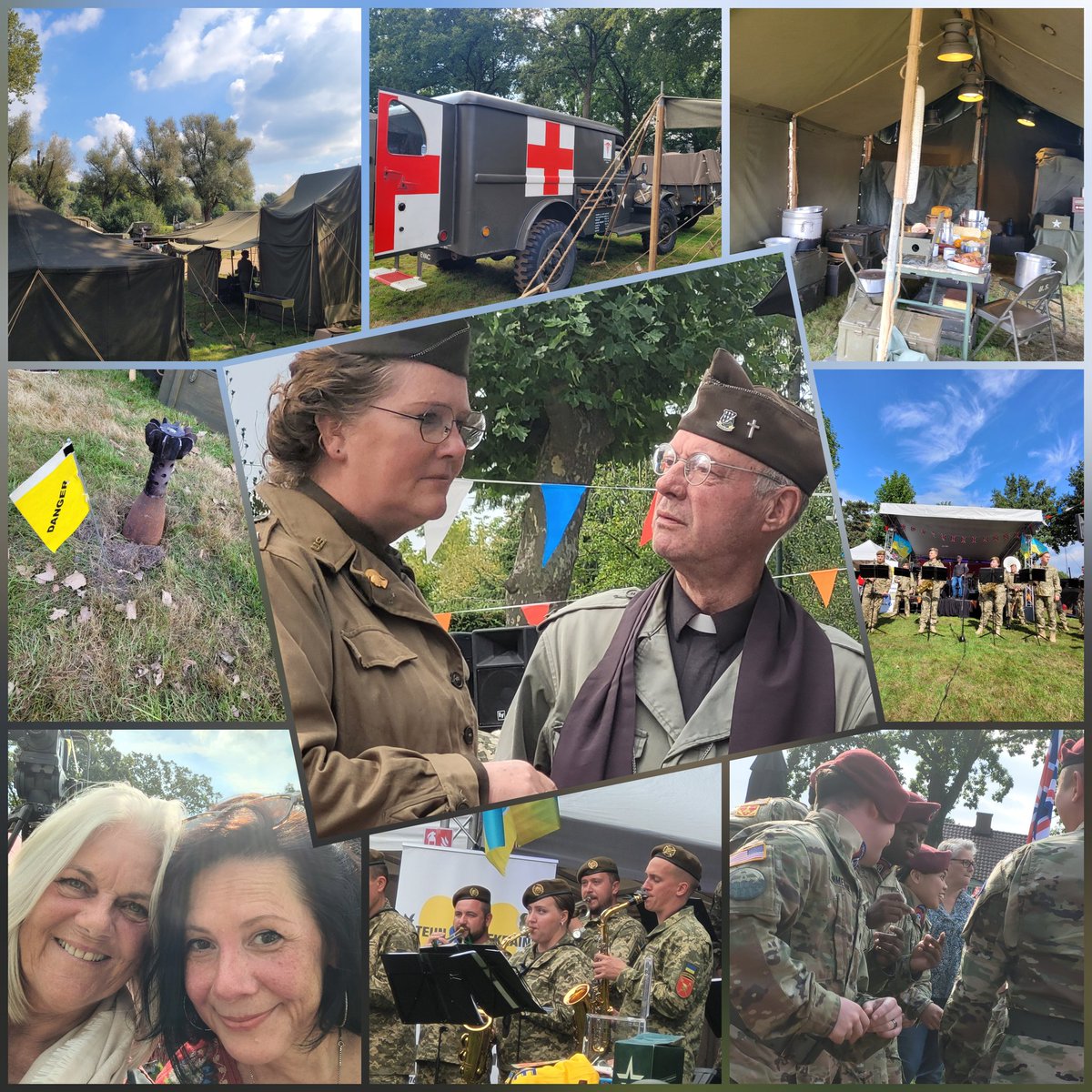 gina_huijbregts's tweet image. Bijzondere middag met mijn 'teruggevonden' nichtje @blankepit op het 80 jaar bevrijdingsfestival op het Oranjeveld, Market Garden Son en Breugel.

We'll meet again, don't know where, don't know when..... 🥰🥰🥰