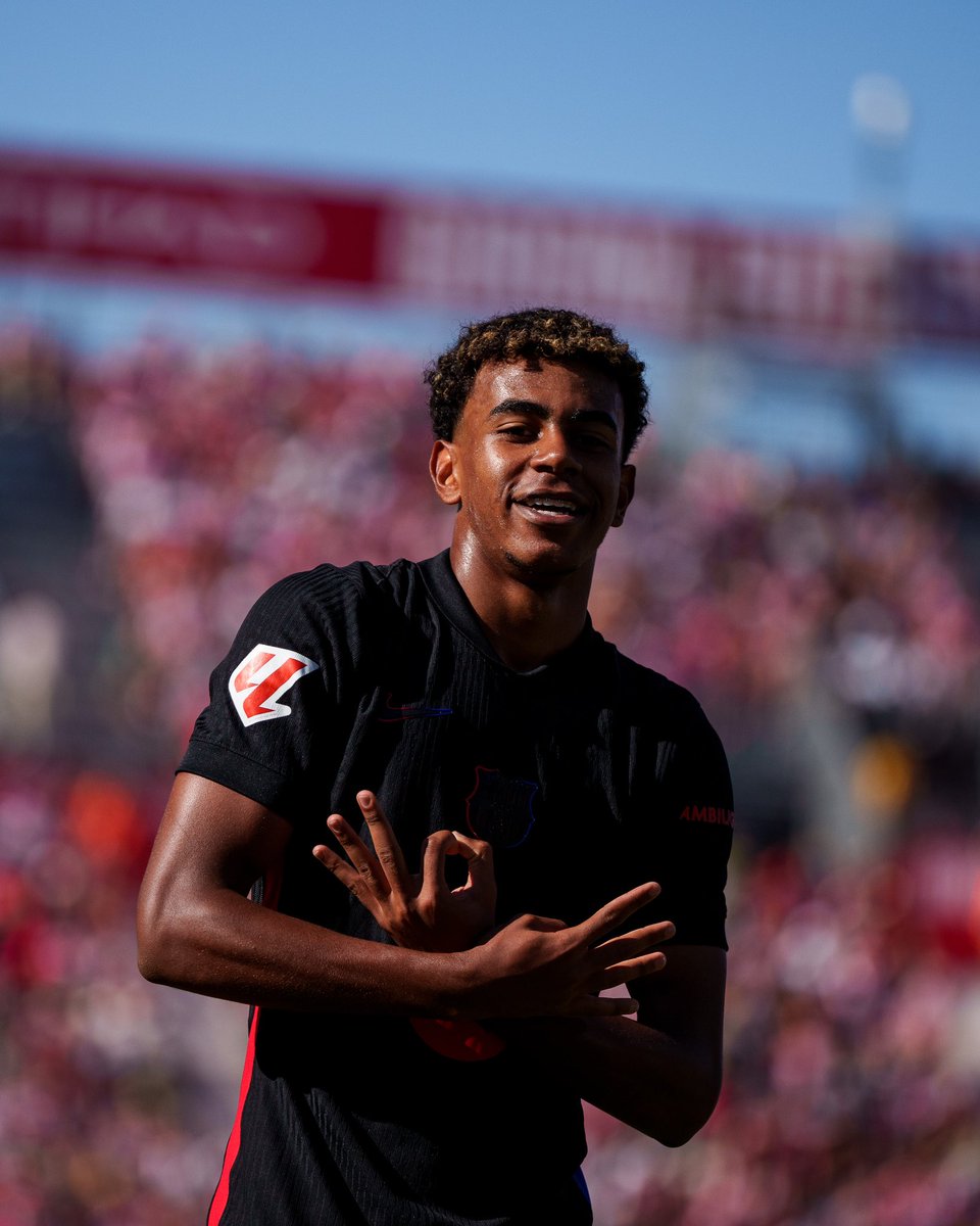 إبن السَابعه عشر ، إبن اللاعيب🤯❤️ 
#لامين_يامال #برشلونه_جيرونا