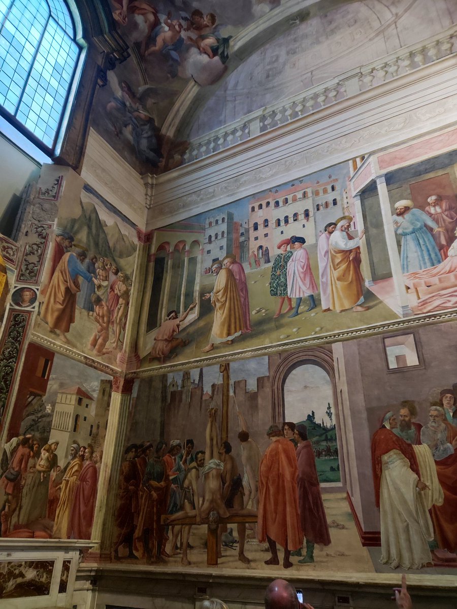 jesusanche98's tweet image. La recién restaurada #capellaBrancacci del Carmine.

Masaccio, Masolino y Filippino Lippi.
