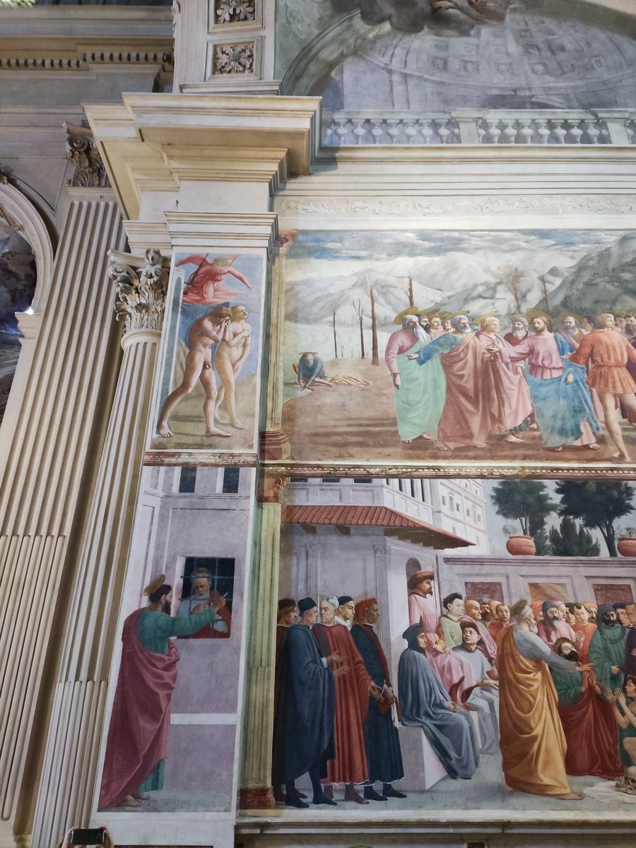 jesusanche98's tweet image. La recién restaurada #capellaBrancacci del Carmine.

Masaccio, Masolino y Filippino Lippi.