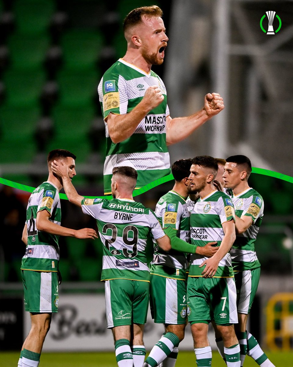 💪 Shamrock Rovers putting on a show 🎬

Seán Hoare ⚽️⚽️
Johnny Kenny ⚽️⚽️

#UECL