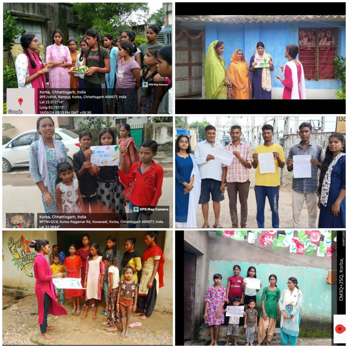 आज दि. 15/9/24 को शास इ वि स्नातकोत्तर महाविद्यालय कोरबा के स्वयं सेवकों द्वारा पोषण आहार पखवाड़ा के तहत विभिन्न क्षेत्रों में जाकर लोगों को संतुलित आहार की जानकारी दे कर+नारा लेखन कर जागरूक किया #पोषणआहारपखवाड़ा #संतुलितभोजन #unicef  <a href="/_NSSIndia/">NSS India</a> <a href="/NSSRDBhopal/">NSS Regional Dte. MP & CG</a> <a href="/NSSRDChandigarh/">NSS RD Chandigarh</a>