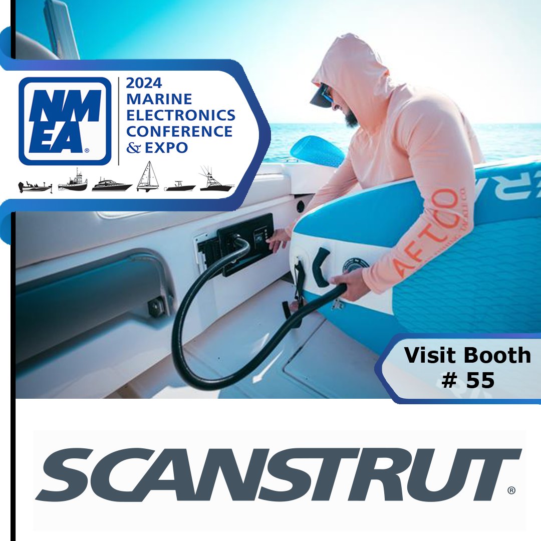 ⚡ Visit Scanstrut in Booth 55 at #NMEA24 to see ATMOS, the air station transforming the family boating experience. Plus, explore their mounts, seals, and waterproof charging tech—built to withstand harsh marine environments. 🌊 #NMEAConference2024 #NMEA #NMEA2000 #Scanstrut