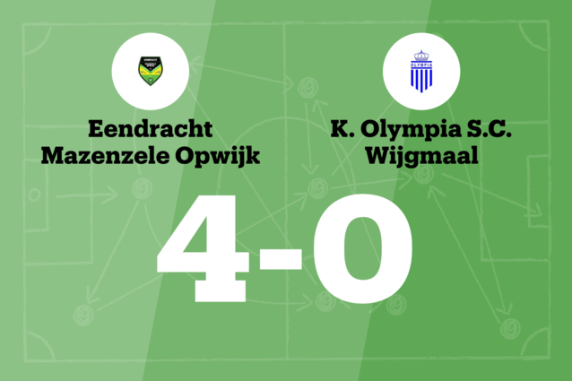 Mazenzele Opwijk boekt overtuigende zege op Olympia Wijgmaal dlvr.it/TDGXC2