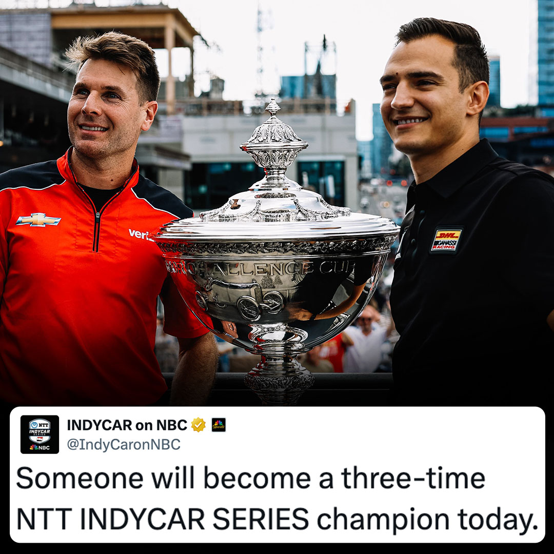 Alex Palou. Will Power.

Only one can become the 13th three-time INDYCAR champion in history.