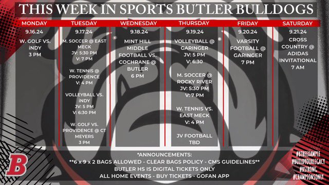 ButlerHSAthletics (@butlerhsathlet1) on Twitter photo 