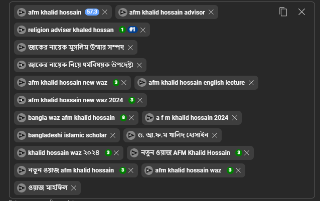 miraz_uddin1's tweet photo. High-Ranking Keywords for YouTube Video SEO

#YouTubeSEO #videooptimization #videomarketing #contentcreation #YouTubealgorithm #YouTubeanalytics #channelgrowth #audienceengagement #videopromotion #YouTubeadvertising https://t.co/01Ibfb3sEV