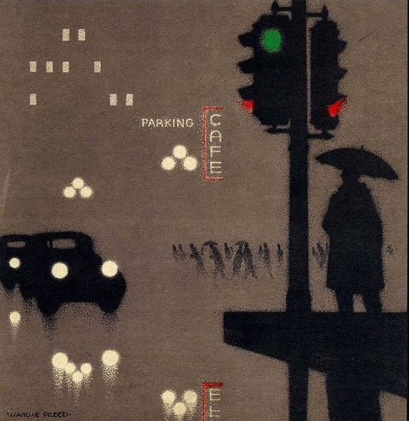 'Foggy City' (1937) by Maurice Freed