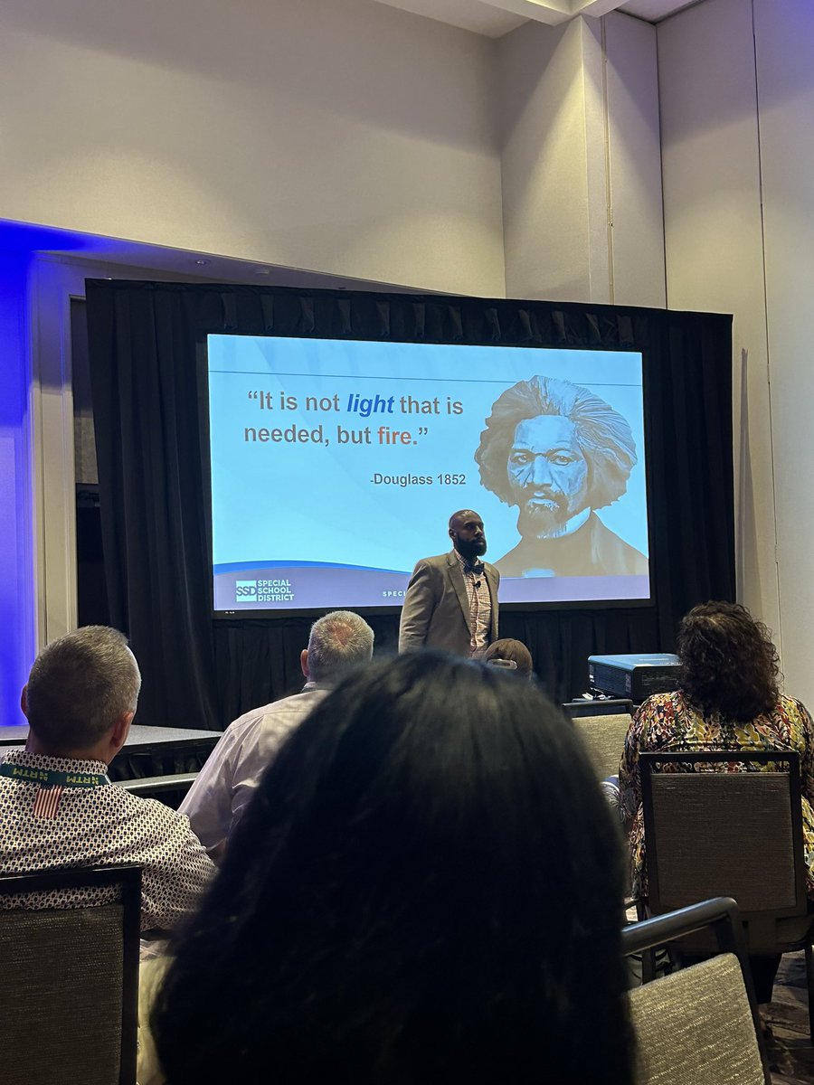 Dr. Michael Maclin was fire. Patience is a virtue Passivity is not. #rtmk12