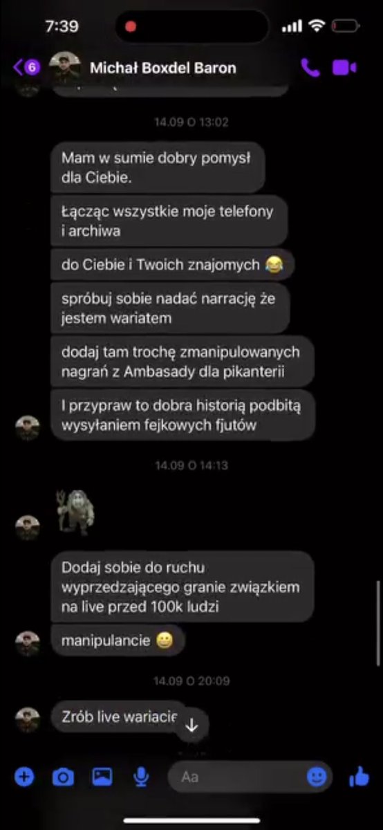 IgiOld's tweet photo. #wardega otrzymuje takie wiadomości od boxdel 
#boxdel #wataha #famemma #Powodź #pandoragate2 #powodź2024 https://t.co/T265hy6IJe