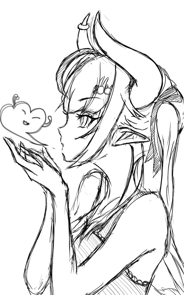 aroAlohdia's tweet photo. 今日は横顔の練習
こういうリアル調っぽいうねバブさんも見てみたいな😄誰か描いて！ https://t.co/BFplGxIOHL