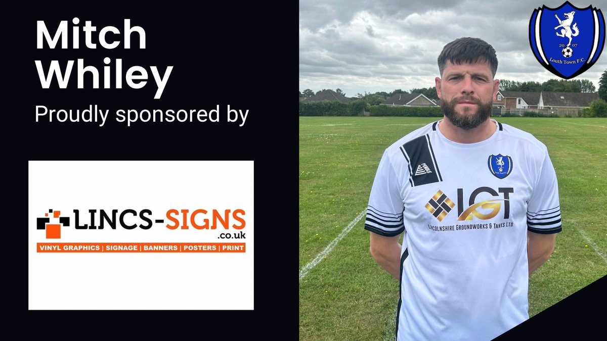 LouthTownFCRes's tweet photo. Yesterday’s MOTM: Mitch Whiley who is sponsored by Lincs Signs. https://t.co/Hmu1Jzdhnm