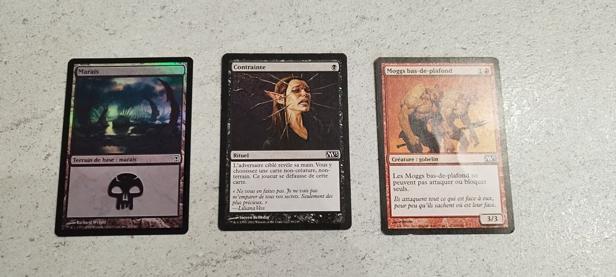 ZKU119's tweet photo. Retour de broc

Des cartes Magic. Je joue plus depuis longtemps mais je ne résiste pas à l'envie de regarder quand j'en vois. https://t.co/zOQHvxepW2