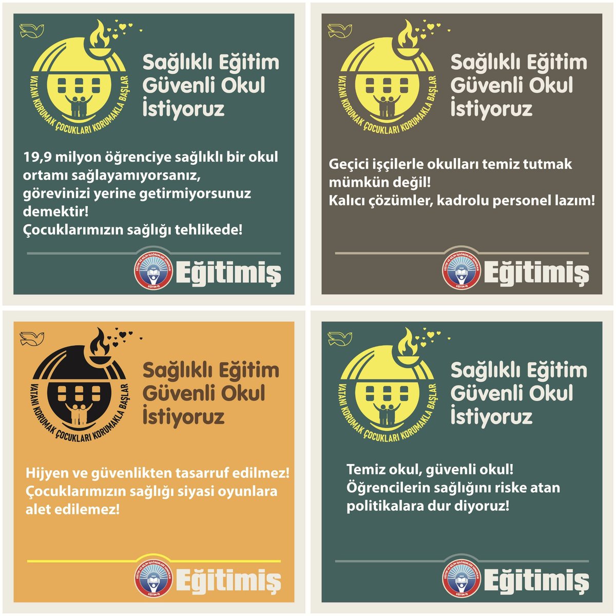mustafagok85's tweet photo. 19.9 milyon öğrenciye sağlıklı bir eğitim öğretim ortamı hazırlayamıyorsanız görevinizi yerine getirmiyorsunuz demektir...
#SağlıklıEğitimGüvenliOkul https://t.co/87SxAigtGp
