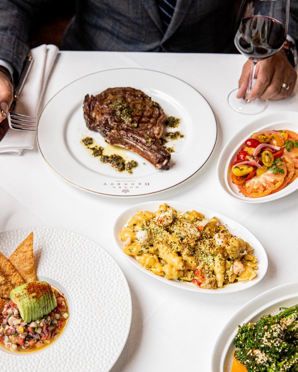 Where each plate tells a story of rich flavors and refined craftsmanship. Discover Gabrielle, overlooking Marion Square Park. 🍽️ 

#charlestoneats #charlestonsc #explorecharleston #holycity