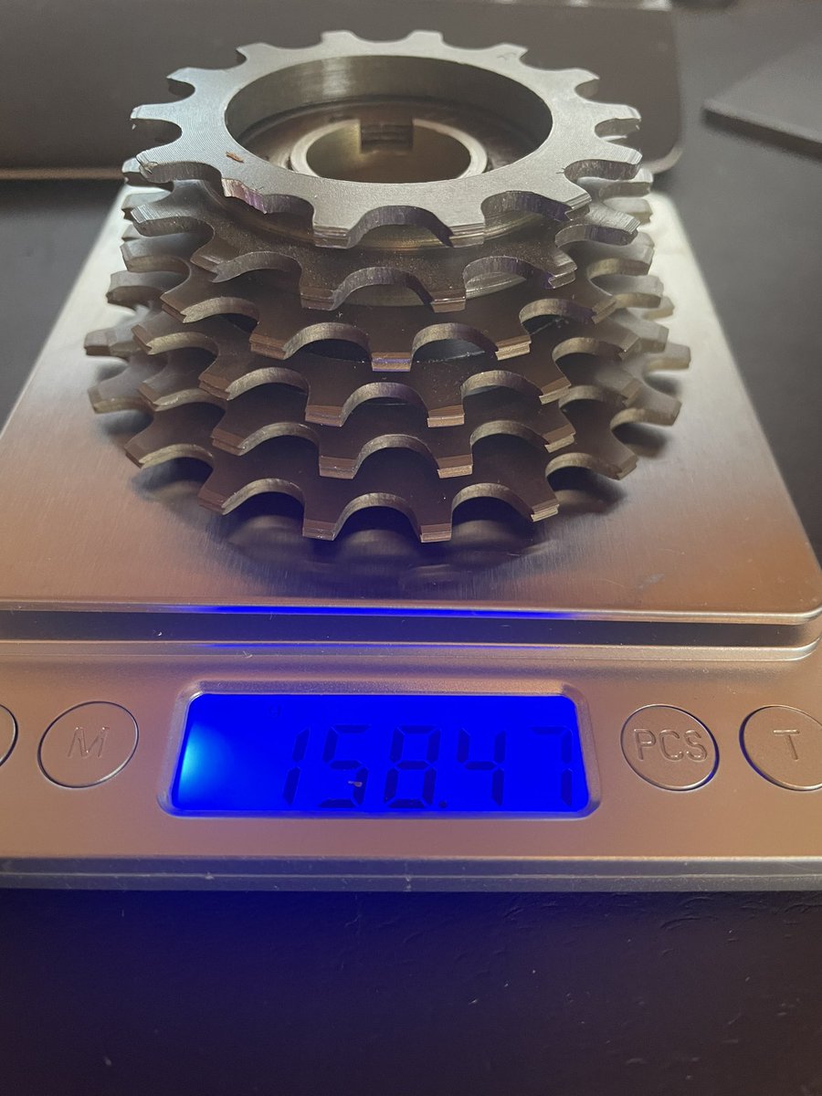 Another Maillard block, this one is stamped ‘79 &amp; has never been used or fitted. Apparently it fell of a build stand &amp; one of teeth got snapped off when it hit the metal leg of the stand (back in the day all build stands were made of solid steel). Its a 14-20 so a little heavier