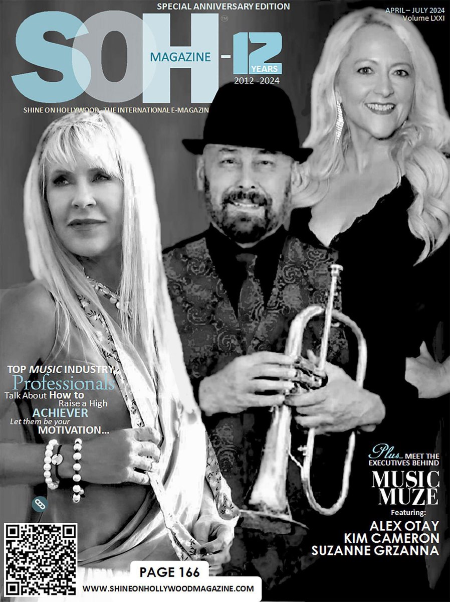 Thank you @shineonhollywood for this fantastic article. So appreciate you!! shineonhollywoodmagazine.com/shine12annivju… <a href="/MusicFuzeEvents/">Music Fuze Events</a> <a href="/AlexOtey/">Alex Otey</a> <a href="/KimCameronMusic/">Kim Cameron</a>