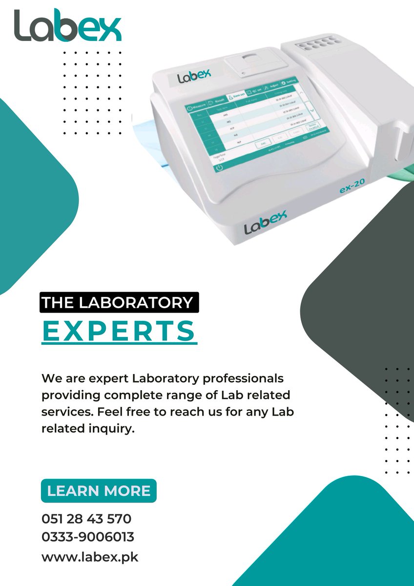 FdsHealthcare's tweet image. Labex International provides State of the Art Laboratory equipment and Reagents. Feel free to reach us for Lab related inquiries. 

#labex #Labexinternational