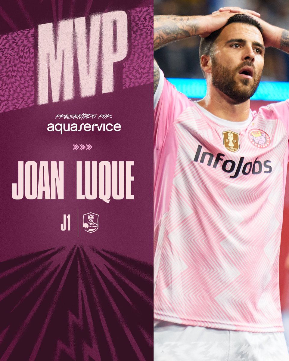 Nuestro #MVPAquaservice de la Jornada 1. 

Partidazo de Joan Luque en su debut con nosotros. 

#DeporteSostenible #KingsLeagueJ1