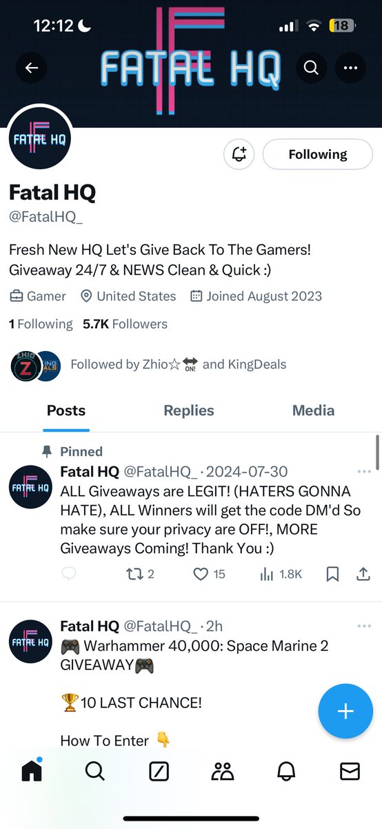 making profits tweet media