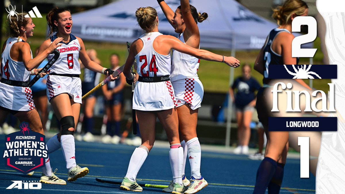 Richmond Field Hockey (@spiderhockey) on Twitter photo SPIDERS WIN IN OVERTIME!
Richmond 2, Longwood 1
<a href="/valenlunap/">VALENTINA LUNA</a> scores the game winner 20 seconds into OT! SPIDERS WIN IN OVERTIME!
Richmond 2, Longwood 1
<a href="/valenlunap/">VALENTINA LUNA</a> scores the game winner 20 seconds into OT!